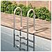 Scala Per Piscina 54x38x158 Cm Acciaio Inox 304 - Foto miniatura 1