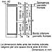 Frigorifero Combinato da Incasso KIV865SE0 Eco Airflow Classe E Capacità Netta 267 Litri Colore Bianco - Foto miniatura 8