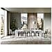 Tavolo Allungabile 90x160/264 Cm Spimbo - Bianco Frassino - Foto miniatura 3