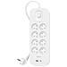 Cavo Di Prolunga Multiplo Lightning A 8 Prese Con Usb E Usb-c 2 M, Bianco - Foto miniatura 8