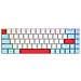 MX-LP 2.1 Compact Wireless tastiera Gaming RF senza fili + Bluetooth QWERTY Inglese US Bianco - Foto miniatura 1