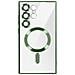 Cover Magsafe Per Samsung S24 Ultra In Silicone Bordo Cromato - Foto miniatura 1