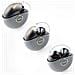 Snail Auricolare Wireless In-ear Musica e Chiamate Bluetooth Nero, Grigio - Foto miniatura 2