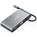 ASUC-8P010-GR replicatore di porte e docking station per laptop Cablato USB 3.2 Gen 1 (3.1 Gen 1) Type-C Grigio - Foto miniatura 3