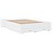 Giroletto Con Cassetti Bianco 120x200 Cm In Legno Multistrato - Foto miniatura 1