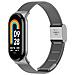 Cinturino In Metallo Per Xiaomi Mi Band 8/9 Grey - Foto miniatura 1