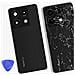 Copribatteria Redmi Note 13 Pro 5g Originale Service Pack, Nero - Foto miniatura 3