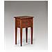 Comodino Maria - Marrone - Legno - 45x35x79 Cm - Foto miniatura 1