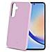Samsung Galaxy A35 5g Cover In Morbido Tpu Finitura Soft Touch Bordi Anitscivolo Rosa - Foto miniatura 1