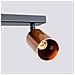 Lampada Da Soffitto Winx 3 Nero /coop Sl. 1376 - Moderno Lampade Da Soffitto Nero /rame 18.5x45x6 Cm - Foto miniatura 5
