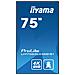 LH7565UHSB-B1 visualizzatore di messaggi Design chiosco 189,2 cm (74.5") LED Wi-Fi 800 cd /m² 4K Ultra HD Nero Processore integrato Android 11 24/7 - Foto miniatura 2