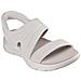 Go Walk Flex Sandal- 141482-nat, Donne, Bianca, 40 - Foto miniatura 1