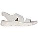 Go Walk Flex Sandal- 141482-nat, Donne, Bianca, 40 - Foto miniatura 5