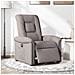 Poltrona Elettrica Reclinabile Tortora in Tessuto - Foto miniatura 2