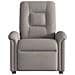 Poltrona Elettrica Reclinabile Tortora in Tessuto - Foto miniatura 5