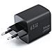 Caricatore Rapido Universale 65w Gan 2 Usb C + Usb A Qc4.0 Pd 4a - Foto miniatura 3