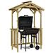 Casetta per barbecue Marrone 133.5 x 63 x 200 cm - Foto miniatura 3