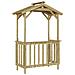 Casetta per barbecue Marrone 133.5 x 63 x 200 cm - Foto miniatura 7