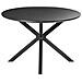Tavolo Da Pranzo Fitzroy Nero 120 Cm 120 Cm - Foto miniatura 3