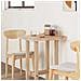 Piano Tavolo Rettangolare 80x50x4cm in Legno Massello di Acacia - Foto miniatura 4