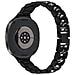 Elegante Cinturino In Acciaio Inossidabile Con Diamanti Compatibile Con Samsung Watch 8 (versione Più Piccola) Black - Foto miniatura 2