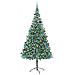 Albero di Natale artificiale Verde 210 cm PVC e Acciaio - Foto miniatura 3