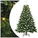 Albero di Natale artificiale con 300 LED Verde 180 cm PE e PVC - Foto miniatura 1