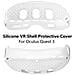 Custodia Protettiva In Silicone Compatibile Con Meta Quest 3 - Antigraffio E Antiurto White - Foto miniatura 3