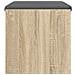Panca per ingresso con cuscino Rovere Sonoma 63 x 38 x 40 cm - Foto miniatura 6