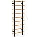 Spalliera Modulabile Di Design, Pioli In Legno Massello Ø 38,5 Mm, Distanza Pioli 220 Mm Jkv-sp Vertical Line - Foto miniatura 1