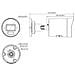 Pro Series DS-2CD2063G2-LI2U (4mm) Pallottola (forma) Telecamera di sicurezza IP Interno e esterno 3200 x 1800 Pixel Soffitto /muro - Foto miniatura 2