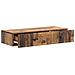 Tavolino da Parete Laterale Legno antico 87,5 x 34,5 x 17 cm - Foto miniatura 3