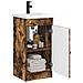 Mobile da bagno con lavabo Rovere Fumo 42 x 40 x 84,5 cm - Foto miniatura 3