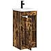 Mobile da bagno con lavabo Rovere Fumo 42 x 40 x 84,5 cm - Foto miniatura 4