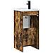 Mobile da bagno con lavabo Rovere Fumo 42 x 40 x 84,5 cm - Foto miniatura 6