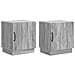 Comodino 2 pcs Sonoma grigio 43 x 34,5 x 47 cm - Foto miniatura 1