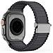Cinturino Orologio per Apple Watch - Nylon, Grigio Scuro, Grigio - Foto miniatura 1