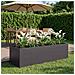 Vaso da giardino Nero 200 x 80 x 60 cm - Foto miniatura 2