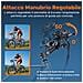 MileTrail 1 Bicicletta Elettrica da Montagna 26'', motore 250W, batteria 36V 13Ah, sensore di velocità, cambio a 7 velocità, freno idraulico a disco, sospensione anteriore, Grigia - Foto miniatura 4