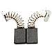 Spazzole di carbone per Ryobi CM31 - 6,4 x 13,4 x 17 mm - coppia - Foto miniatura 1