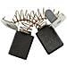 Spazzole di carbone per Ryobi CM31 - 6,4 x 13,4 x 17 mm - coppia - Foto miniatura 2