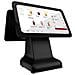 Sistema POS all-in-one con doppio schermo da 15,6'' RK3568 Android 11, stampante termica da 80 mm e scanner 1D / 2D per il settore retail. - Foto miniatura 3