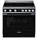 Cucina Elettrica CPF9IPBL 5 Zone di Cottura Forno Elettrico Dimensione 90 x 60 cm Colore Nero - Foto miniatura 1