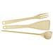 Set Cucchiaio, Pala E Forchettone - Art. 637418 - Linea 'woody - Foto miniatura 2