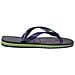 Infradito Unisex Brazil Logo Navy Blue 0555 Tg. 45-46 - Foto miniatura 1