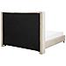 Letto Imbottito Con Rete A Doghe Beige 180 X 200 Cm Lubbon - Foto miniatura 5
