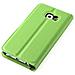 Custodia Compatibile Con Samsung Galaxy S6 Edge In Verde Menta - Coperchio Protettiva Con Chiusura Magnetica, Funzione Stand E Tasca Per Le Carte - Foto miniatura 3