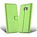 Custodia Compatibile Con Samsung Galaxy S6 Edge In Verde Menta - Coperchio Protettiva Con Chiusura Magnetica, Funzione Stand E Tasca Per Le Carte - Foto miniatura 2
