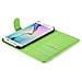 Custodia Compatibile Con Samsung Galaxy S6 Edge In Verde Menta - Coperchio Protettiva Con Chiusura Magnetica, Funzione Stand E Tasca Per Le Carte - Foto miniatura 4