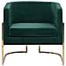 Poltrona In Velluto Verde Sirkka - Foto miniatura 2